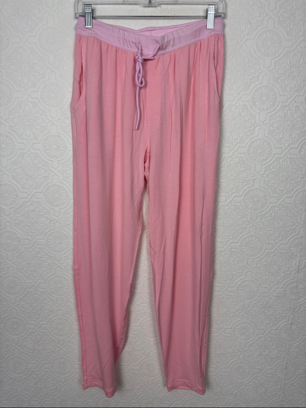 Jambys Modal Pink Lounge Pants Small Long Jambys Drawstring Pajama Pants